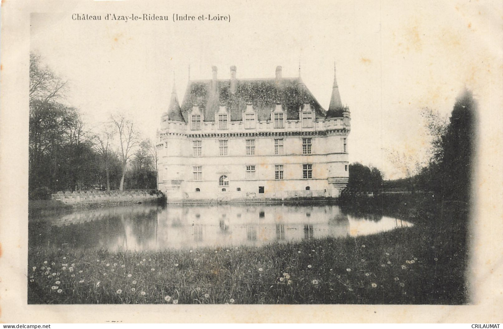 37-AZAY LE RIDEAU LE CHÂTEAU-N°T5279-A/0143 - Azay-le-Rideau