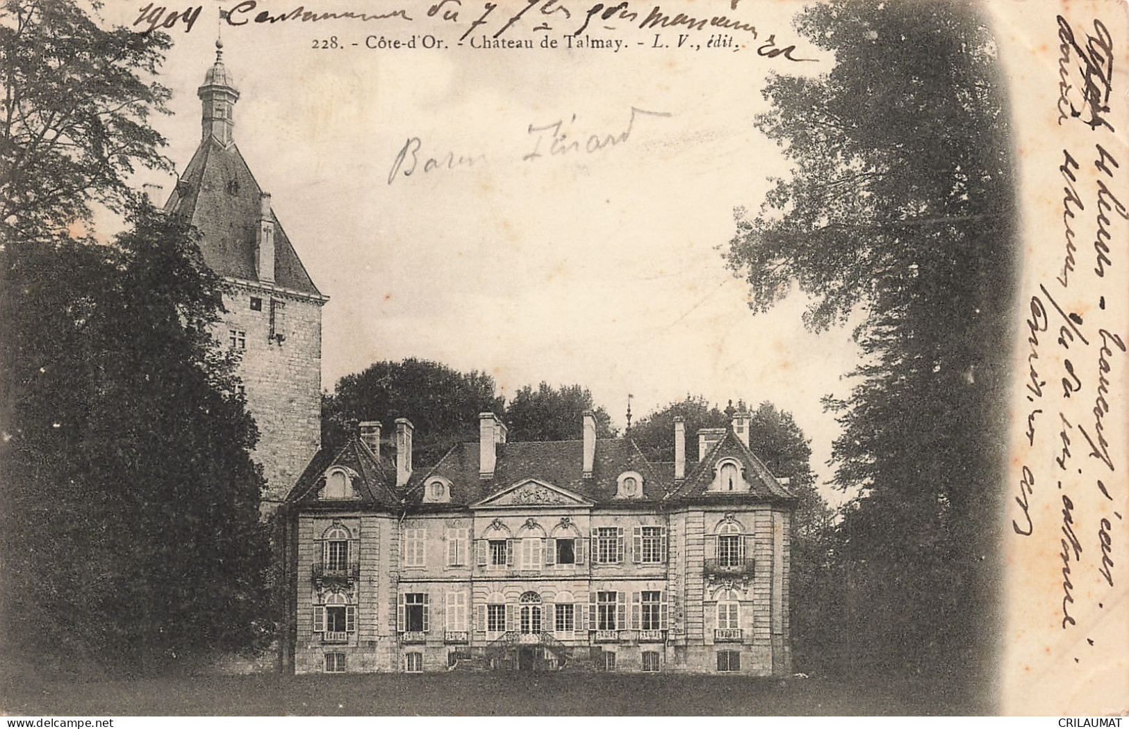 21-TALMAY LE CHÂTEAU-N°T5278-H/0285 - Autres & Non Classés