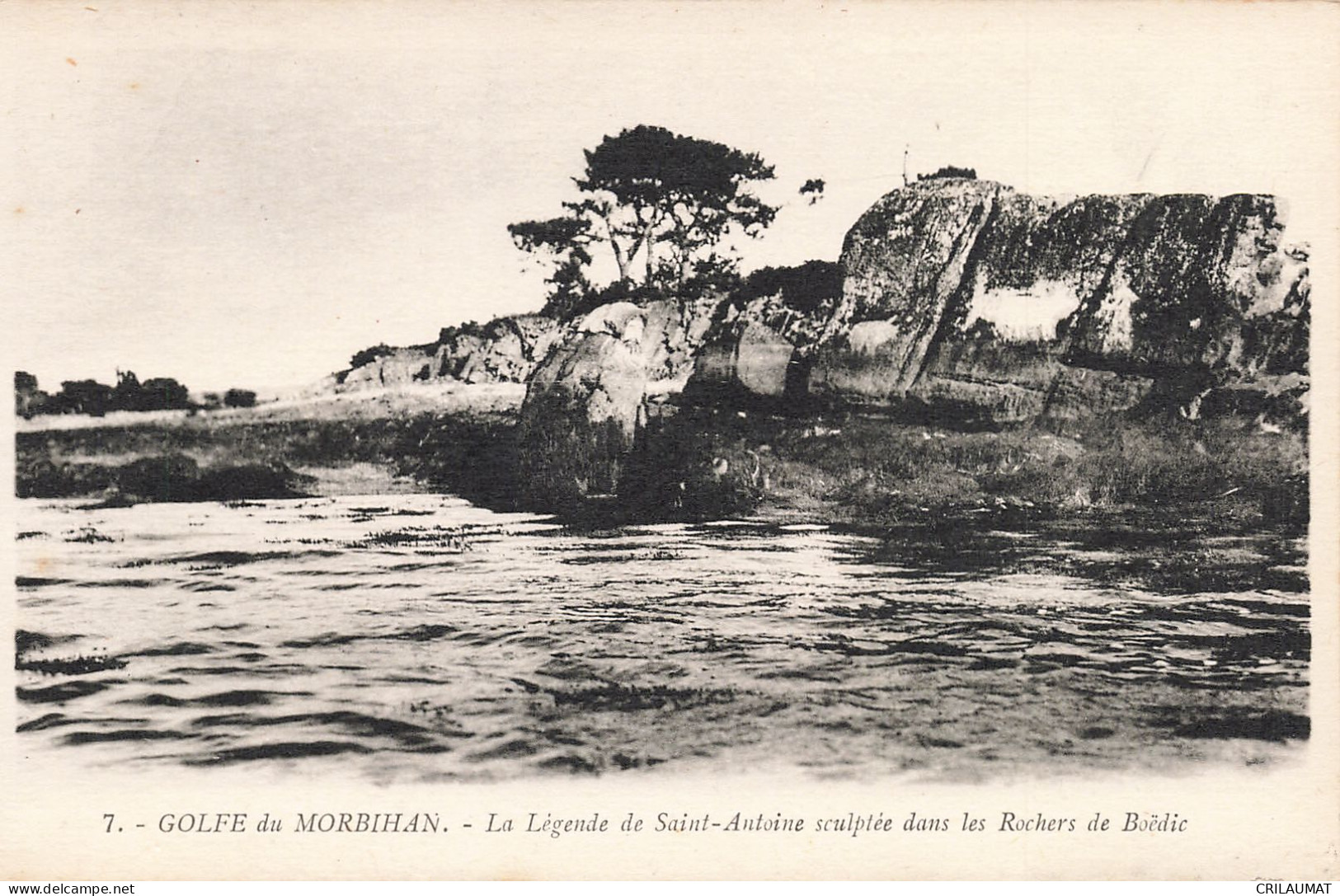 56-GOLFE DU MORBIHAN LA LEGENDE DE SAINT ANTOINE-N°T5278-H/0209 - Autres & Non Classés