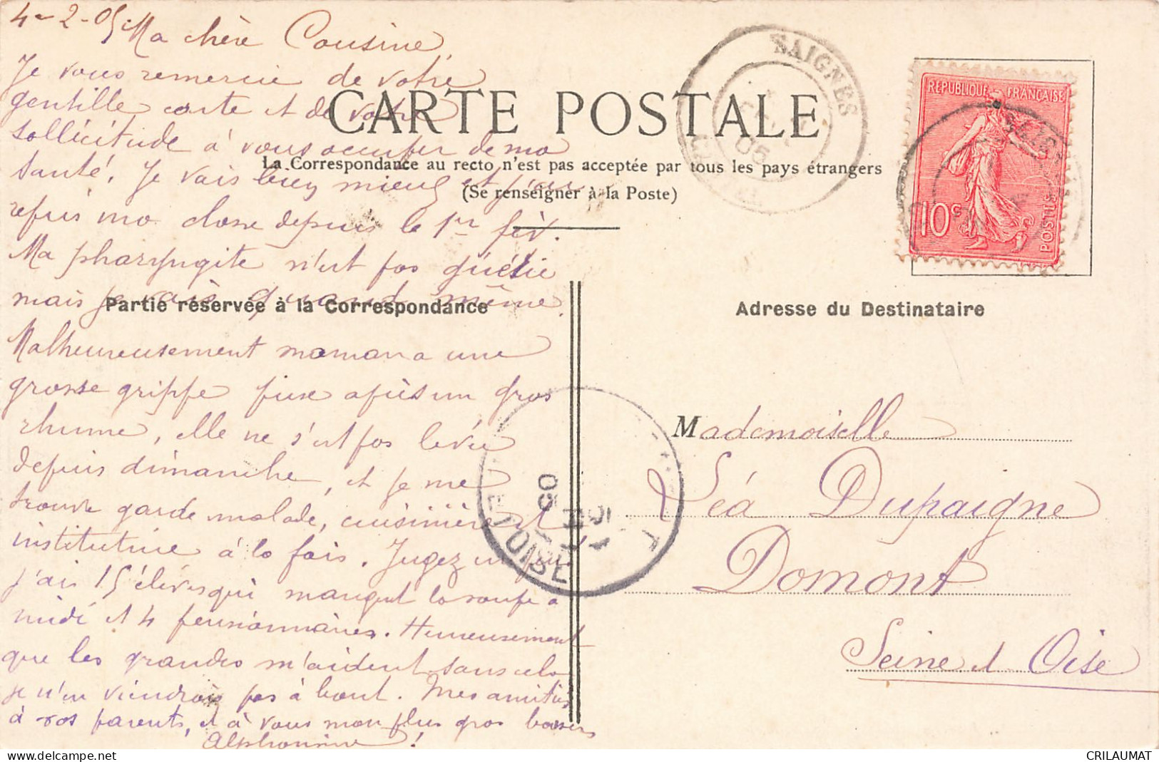 15-LE PUY GRIOU-N°T5278-H/0037 - Other & Unclassified