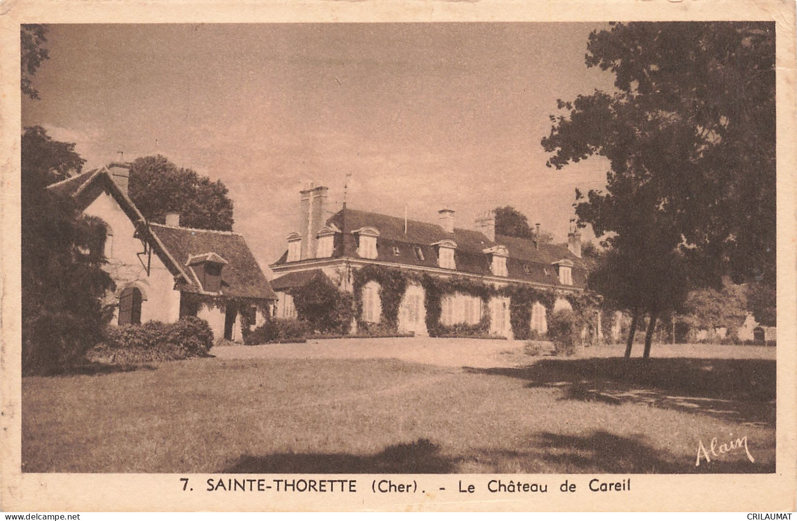 18-SAINTE THORETTE-N°T5278-H/0027 - Autres & Non Classés