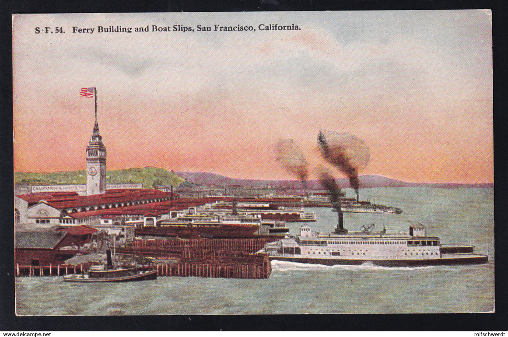 San Francisco Ferry Building And Boat Slips - Non Classés