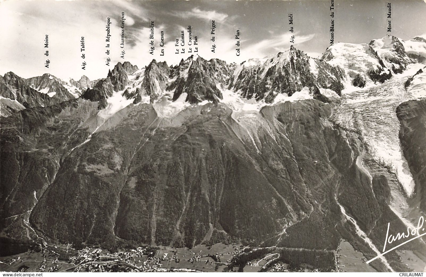 74-CHAMONIX MONT BLANC AIGUILLES DE CHAMONIX-N°T5279-D/0017 - Chamonix-Mont-Blanc