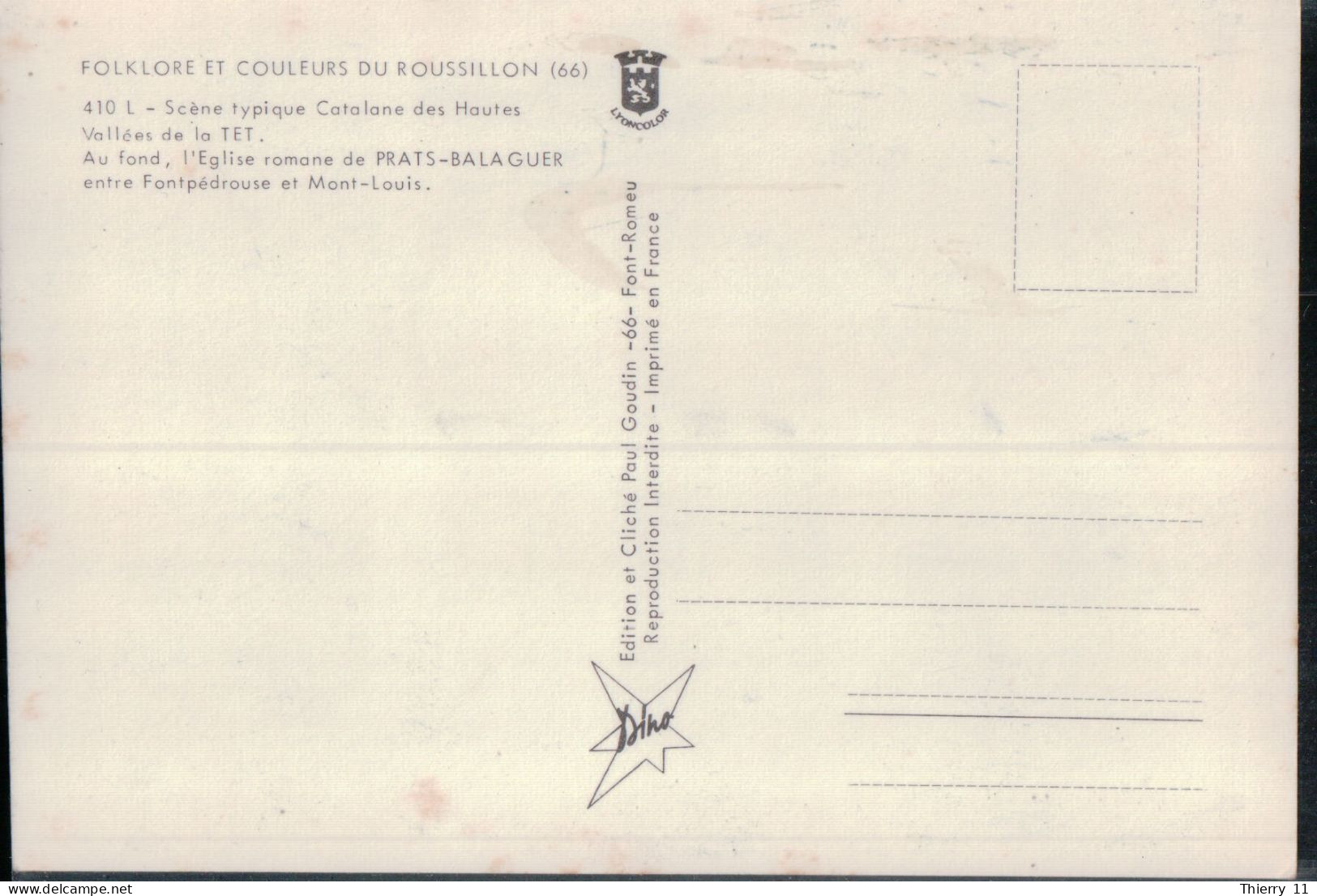 Cpsm 66 Scène Typique Catalane Des Hautes Vallées De La Tet - Otros & Sin Clasificación