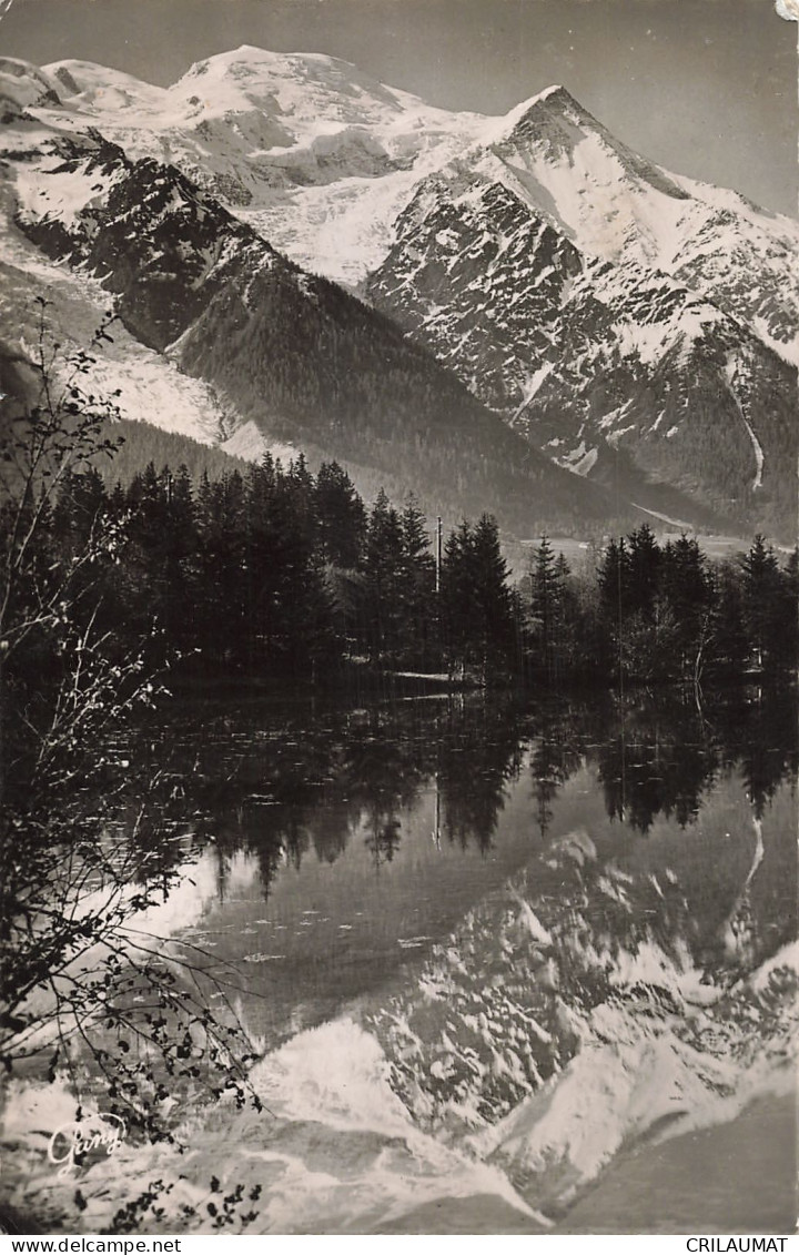 74-CHAMONIX MONT BLANC LE MONT BLANC-N°T5279-C/0259 - Chamonix-Mont-Blanc