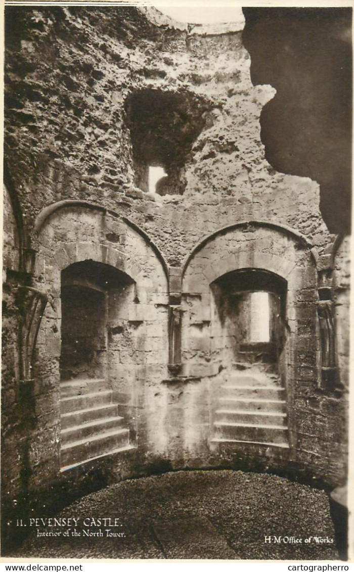 England Pevensey Castle North Tower Interior View - Other & Unclassified