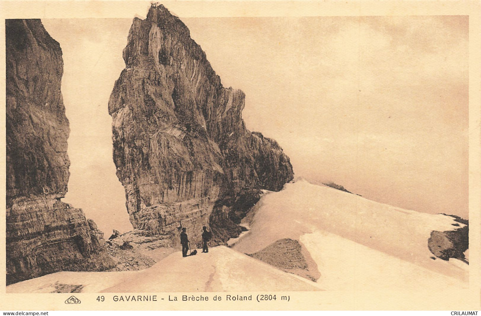 65-GAVARNIE LA BRECHE DE ROLAND-N°T5279-B/0379 - Gavarnie