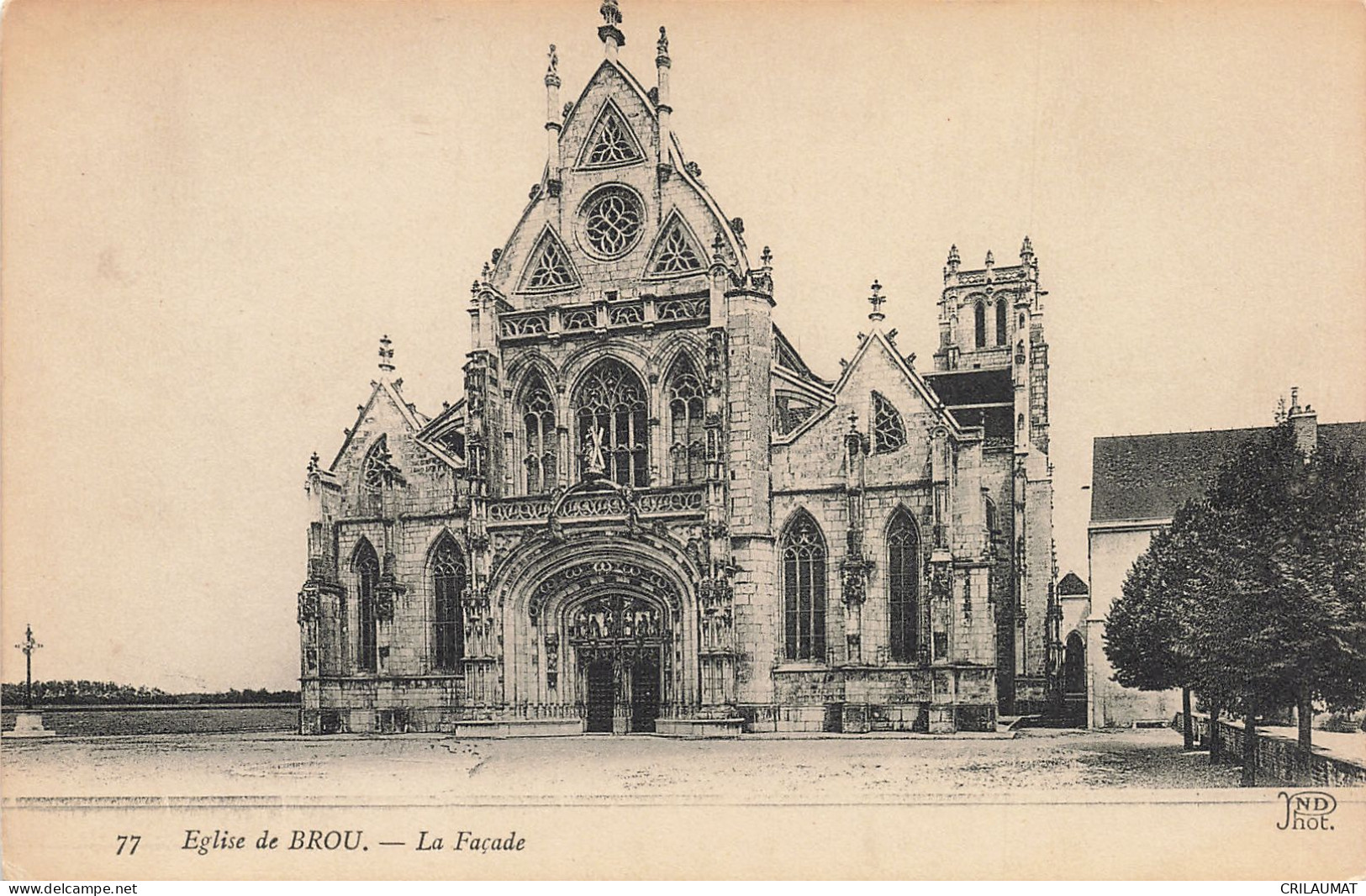 01-BOURG EGLISE DE BROU-N°T5279-G/0135 - Otros & Sin Clasificación