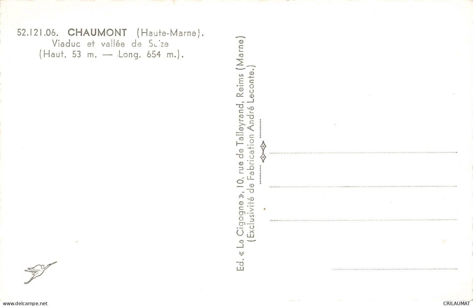 52-CHAUMONT-N°T5279-G/0125 - Chaumont