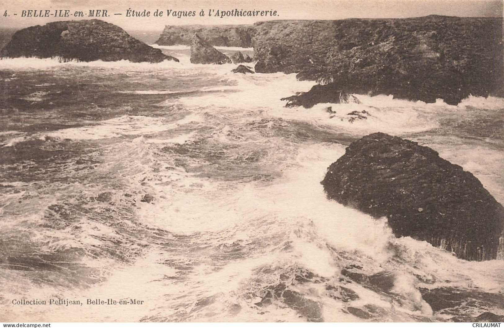 56-BELLE ILE EN MER L APOTHICAIRERIE-N°T5279-G/0065 - Belle Ile En Mer