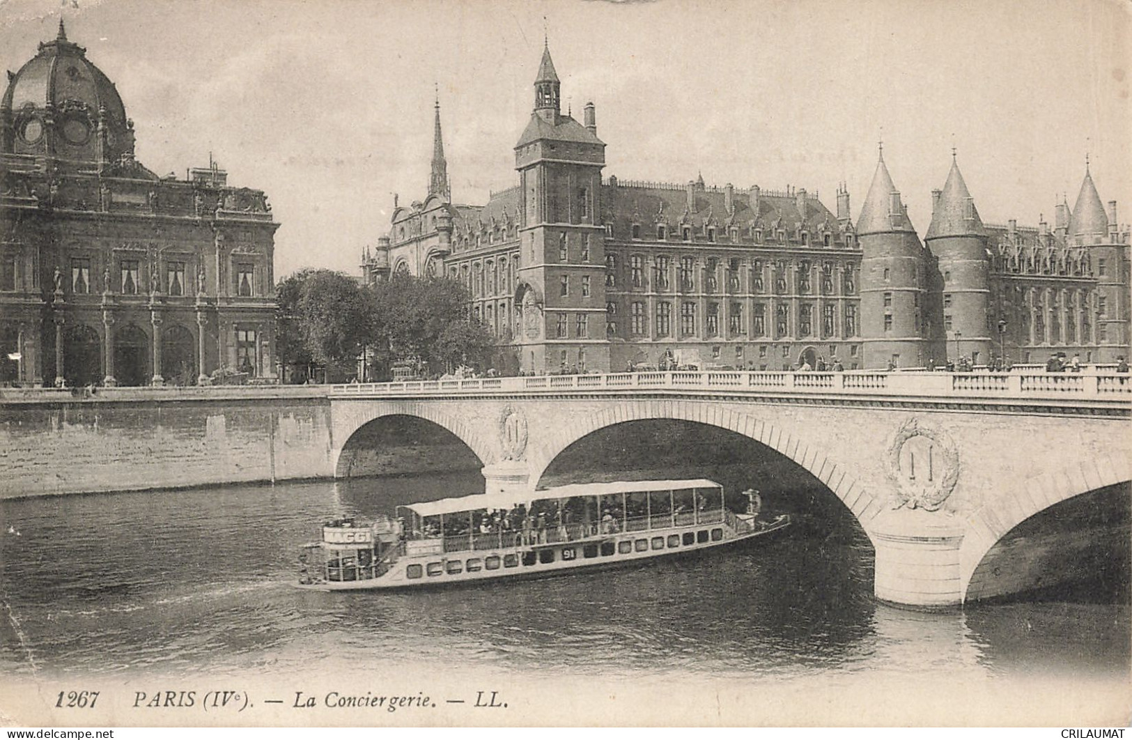 75-PARIS LA CONCIERGERIE-N°T5279-F/0313 - Altri & Non Classificati