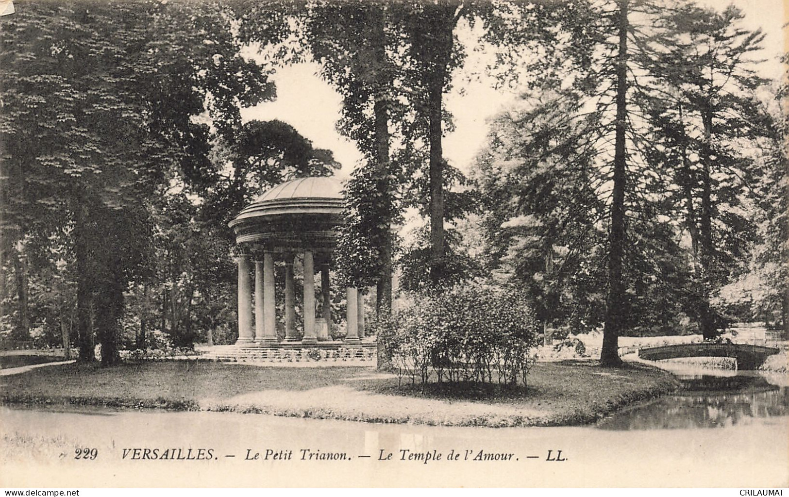 78-VERSAILLES PETIT TRIANON LE TEMPLE DE L AMOUR-N°T5279-F/0303 - Versailles (Château)