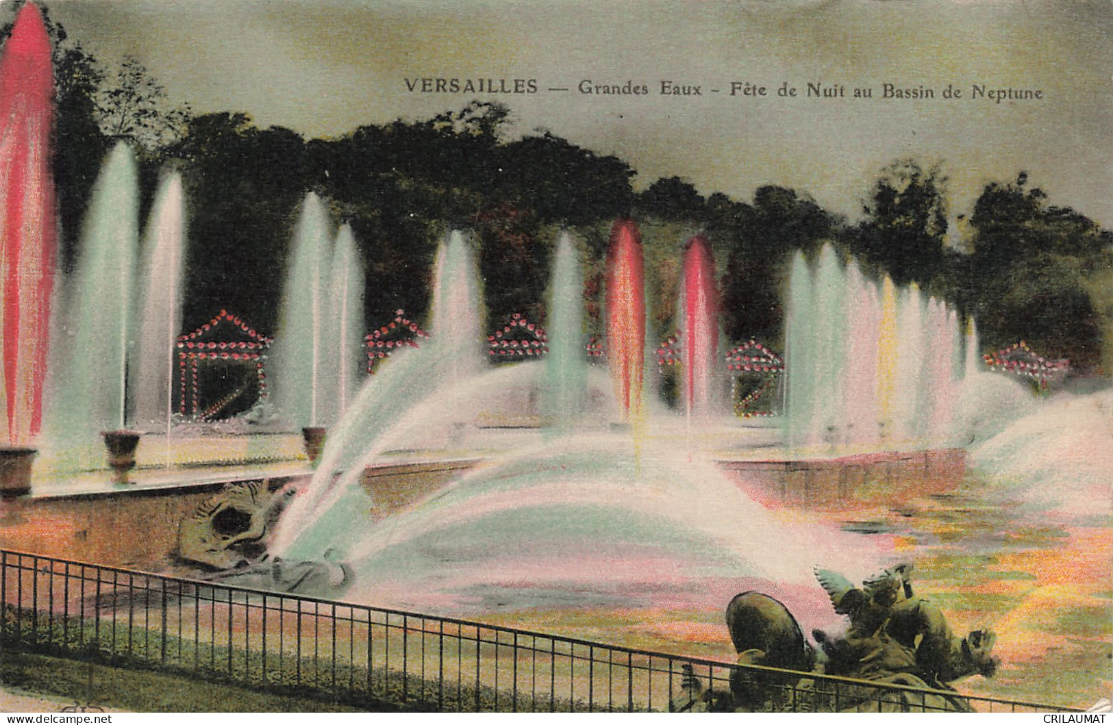 78-VERSAILLES GRANDES EAUX-N°T5279-F/0257 - Versailles (Kasteel)