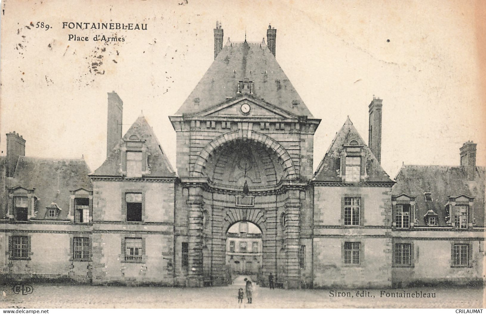 77-FONTAINEBLEAU PLACE D ARMES-N°T5279-F/0175 - Fontainebleau