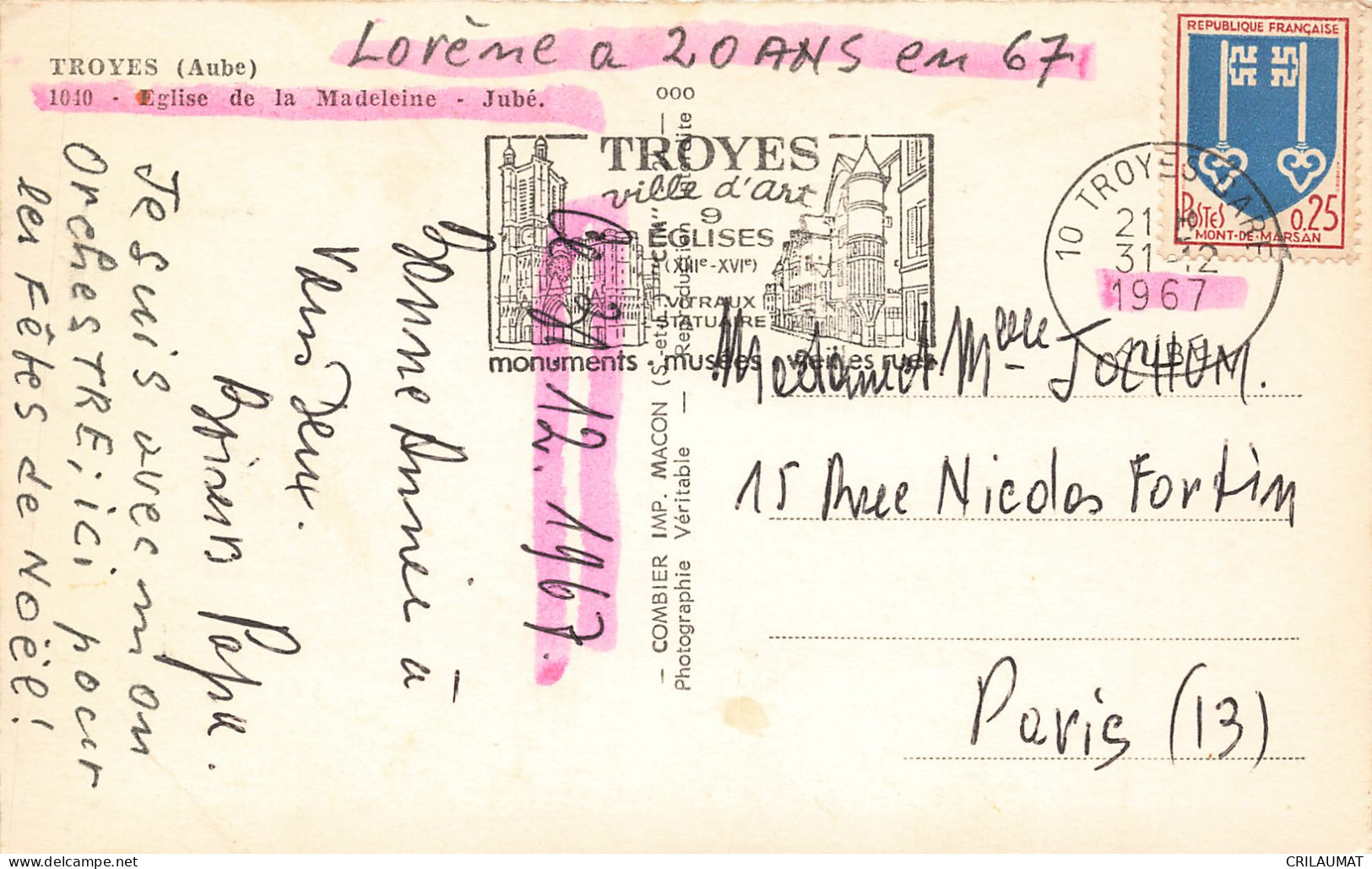 10-TROYES-N°T5279-F/0043 - Troyes