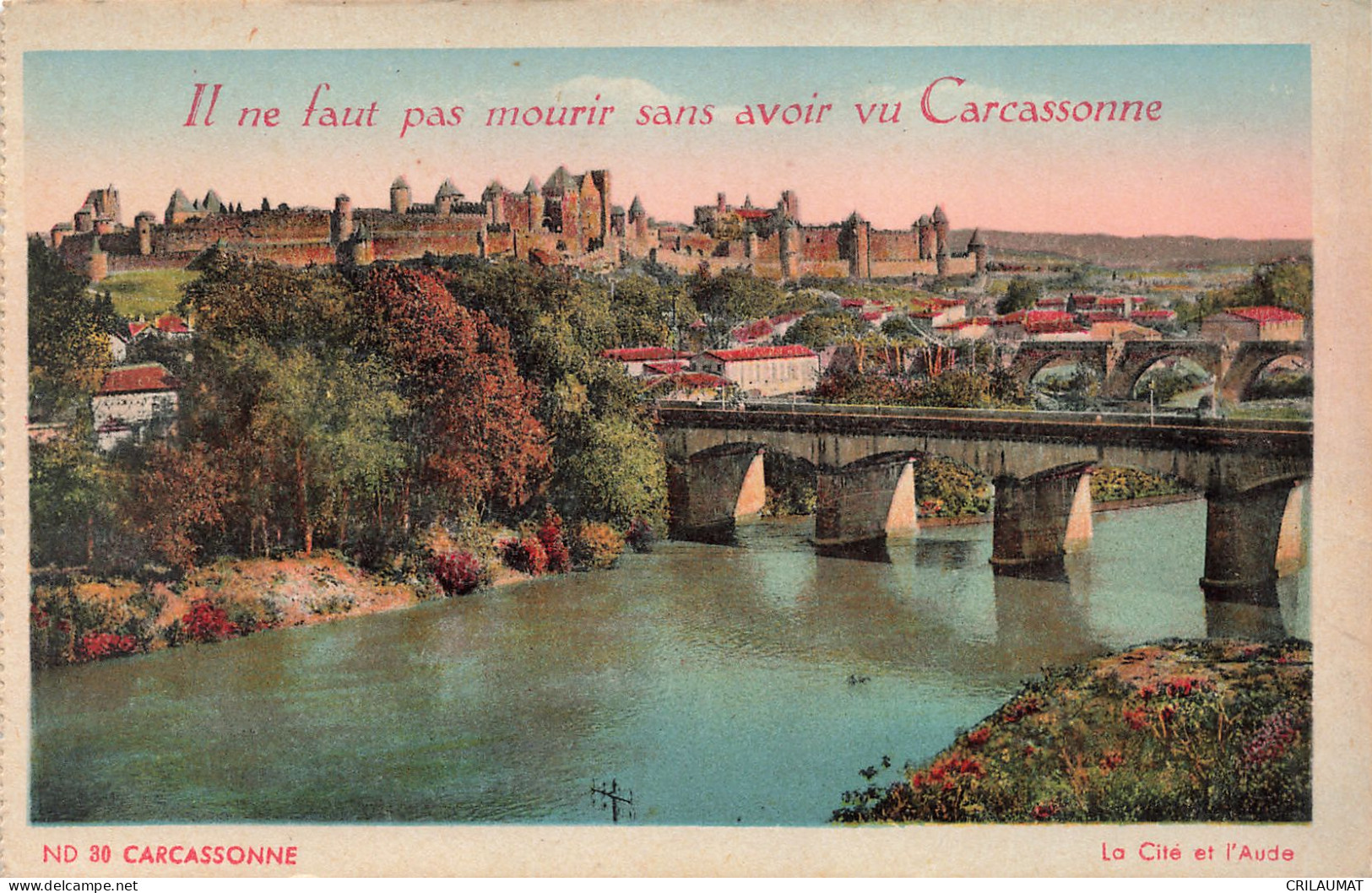 11-CARCASSONNE-N°T5279-E/0389 - Carcassonne