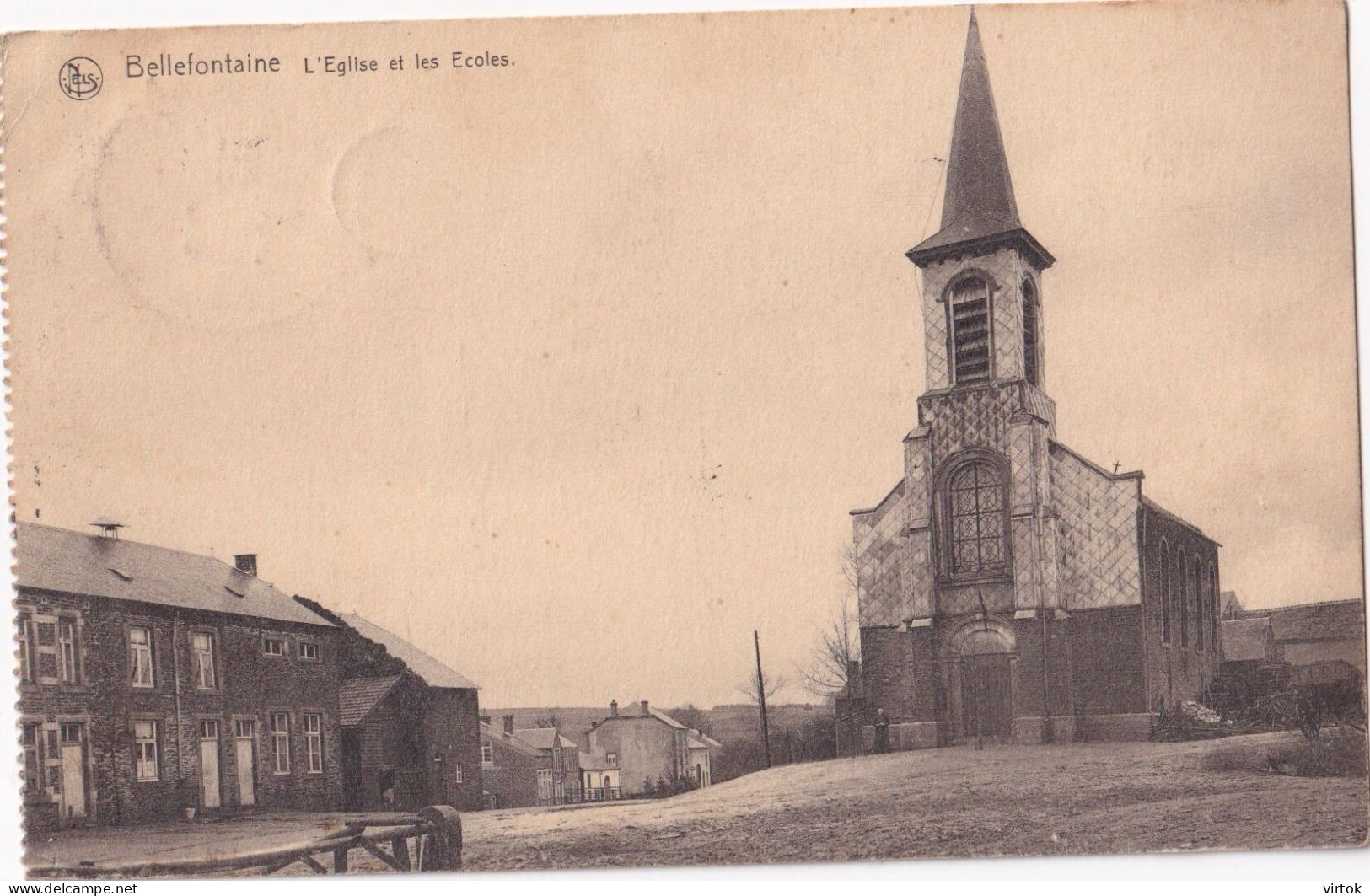 Bellefontaine 1926  Avec Timbre - Bievre