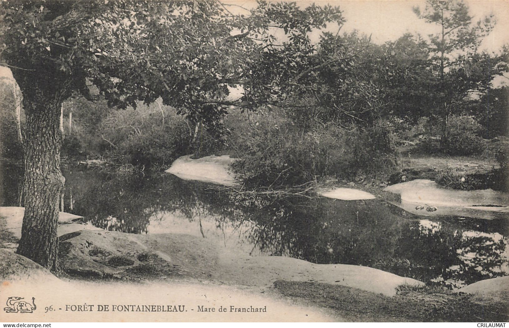 77-FONTAINEBLEAU LA FORET MARE DE FRANCHARD-N°T5280-A/0139 - Fontainebleau