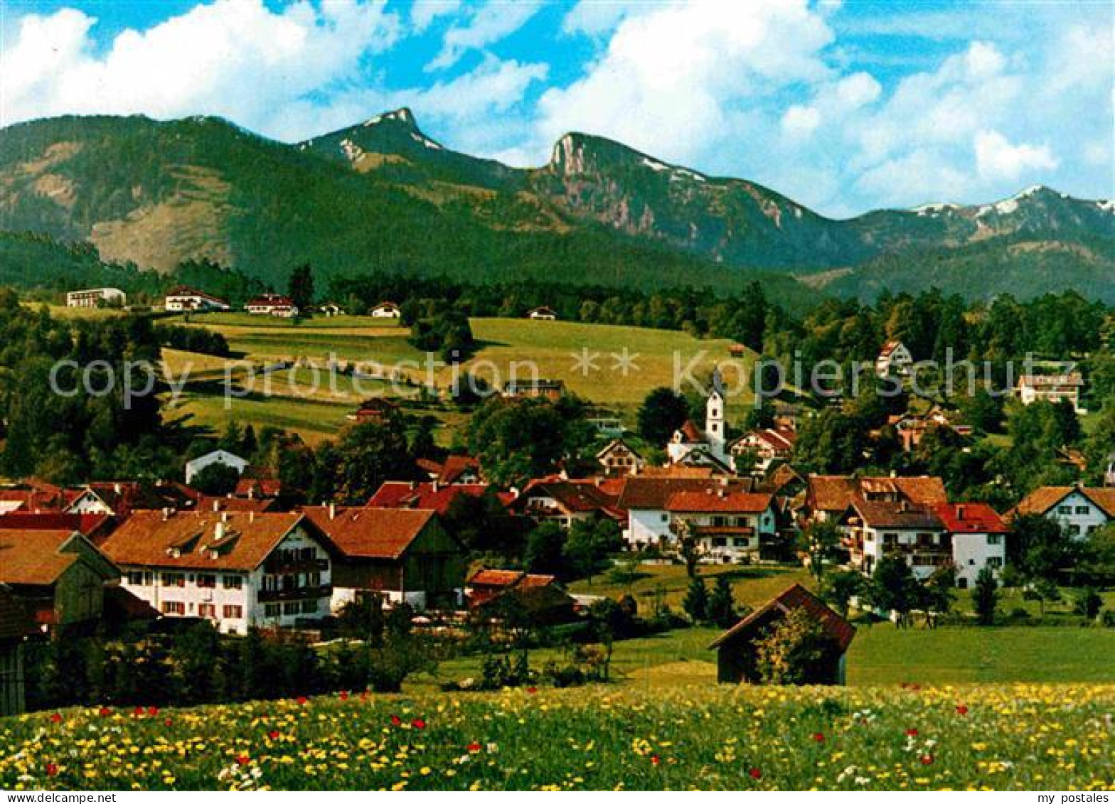 72852567 Bad Kohlgrub Blickzu Dem Ammergauer Alpen Bad Kohlgrub - Andere & Zonder Classificatie