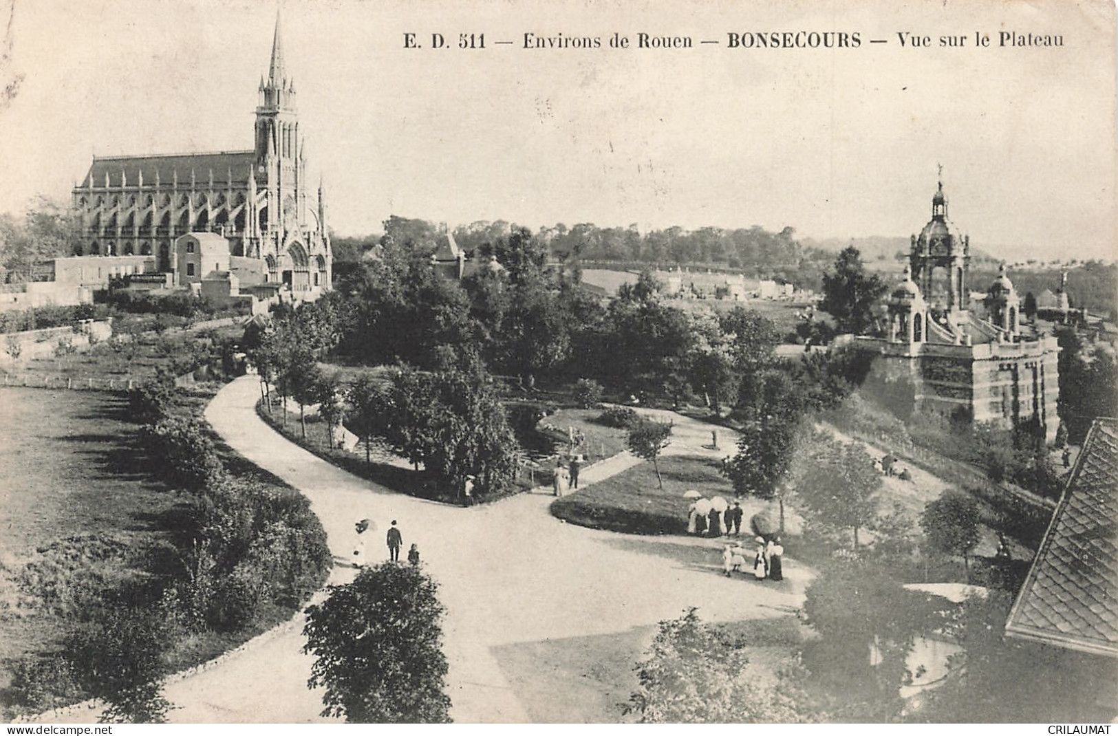 76-BONSECOURS-N°T5279-H/0377 - Bonsecours