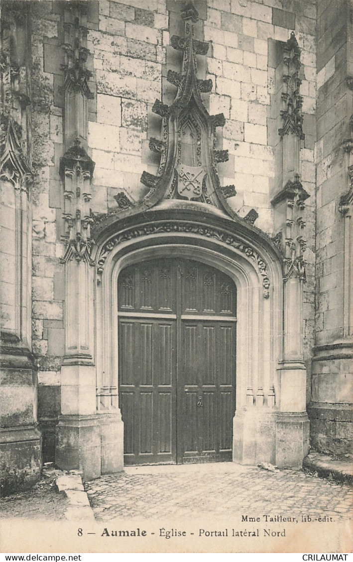 76-AUMALE EGLISE-N°T5279-G/0347 - Aumale