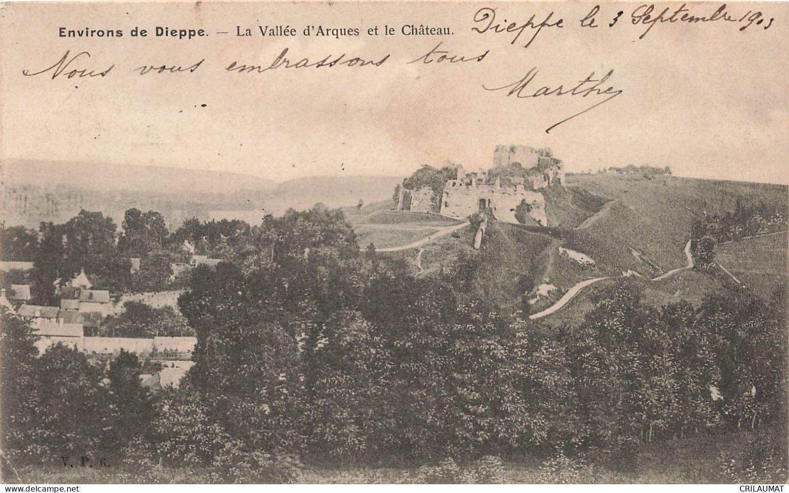 76-ARQUES ET LE CHÂTEAU-N°T5279-G/0319 - Arques