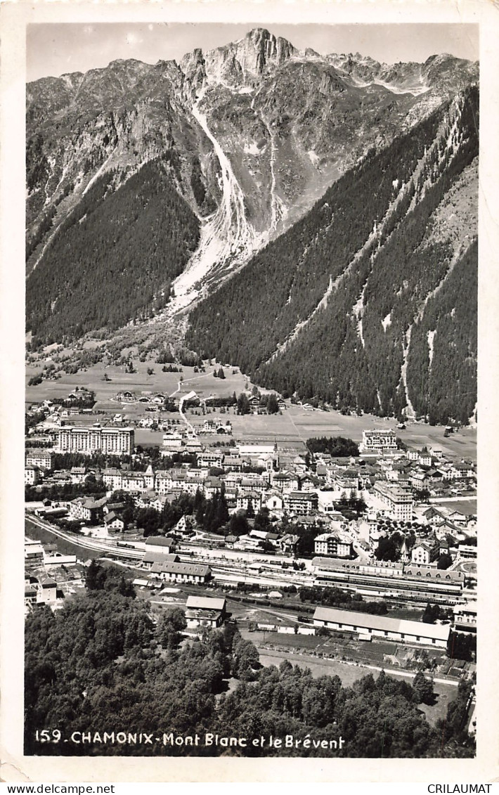 74-CHAMONIX MONT BLANC ET LE BREVENT-N°T5280-C/0317 - Chamonix-Mont-Blanc