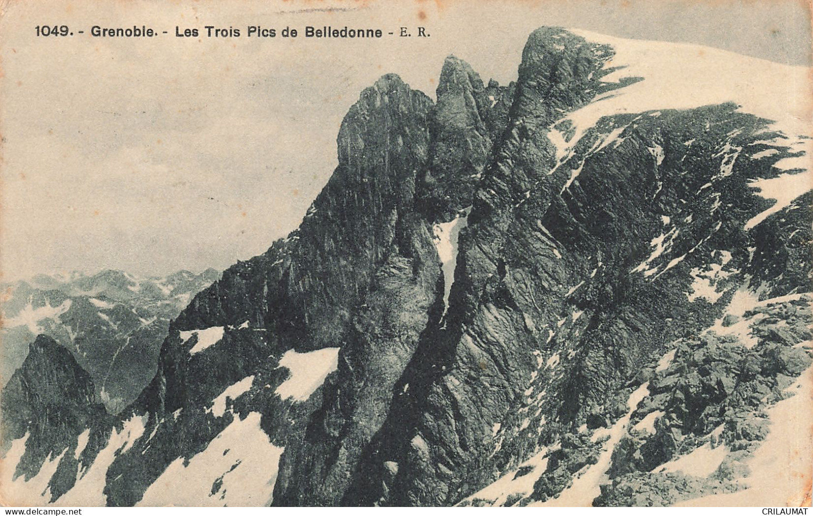 38-GRENOBLE LES TROIS PLICS DE BELLEDONNE-N°T5280-C/0255 - Grenoble