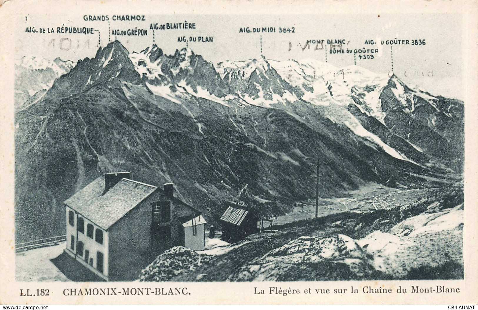 74-CHAMONIX MONT BLANC LA FLEGERE-N°T5280-C/0229 - Chamonix-Mont-Blanc