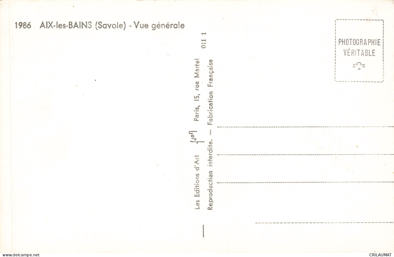 73-AIX LES BAINS-N°T5280-C/0225 - Other & Unclassified