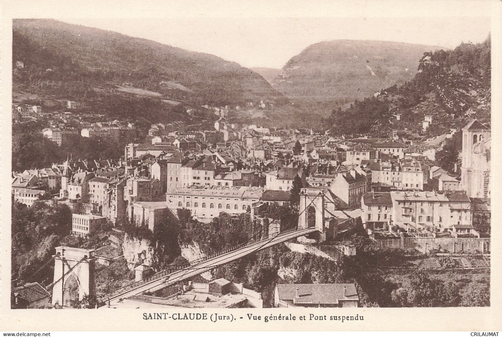 39-SAINT CLAUDE-N°T5280-C/0067 - Saint Claude