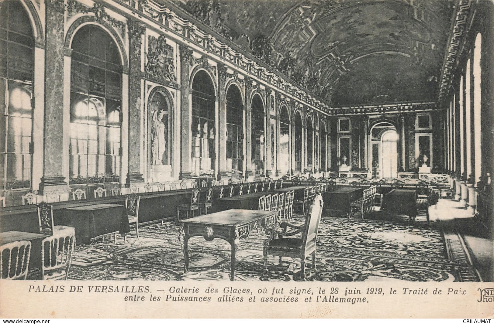 78-VERSAILLES LE PALAIS GALERIE DES GLACES-N°T5280-C/0071 - Versailles (Château)