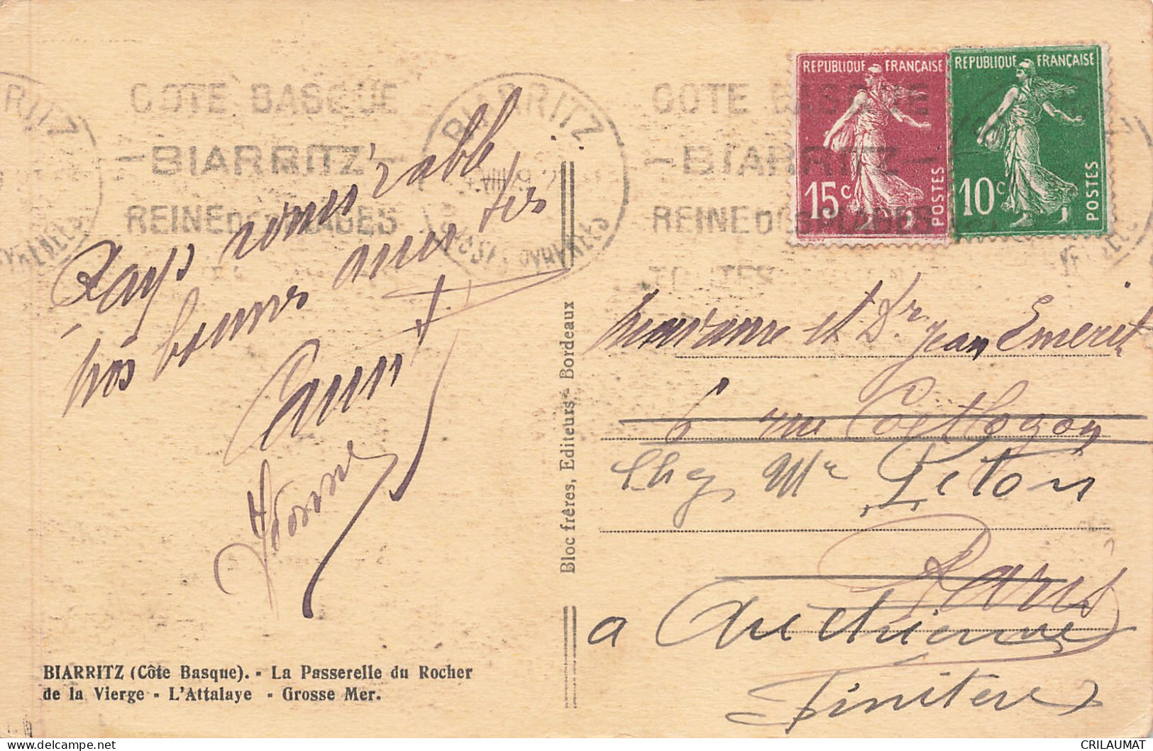 64-BIARRITZ-N°T5280-C/0033 - Biarritz