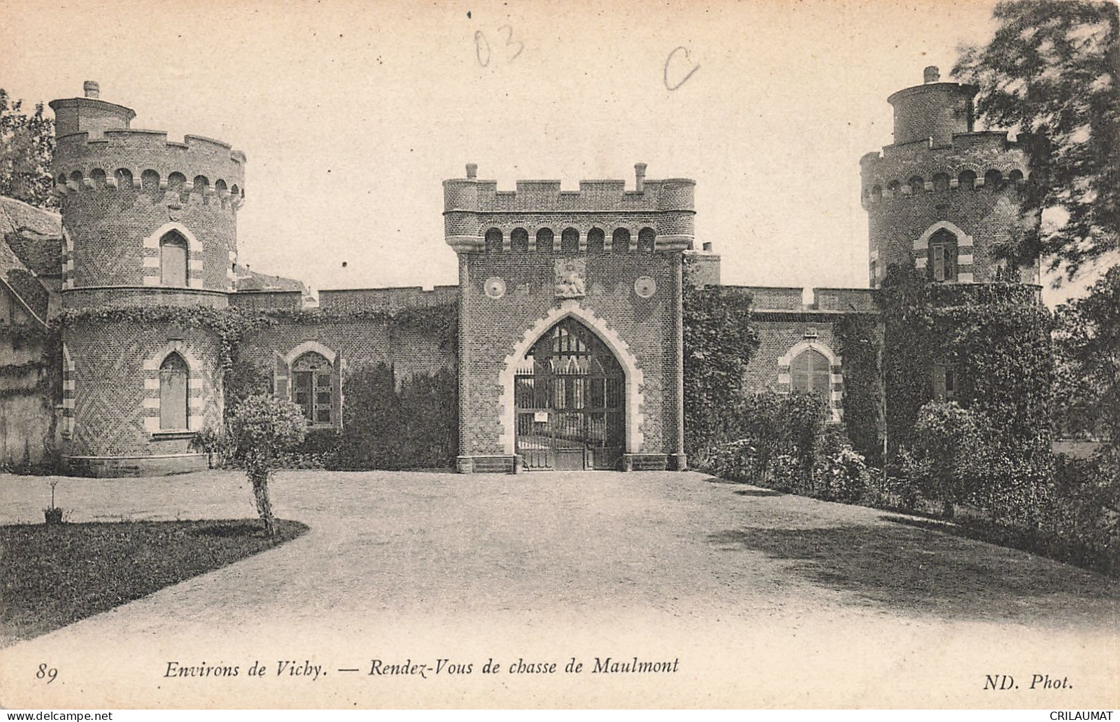 03-CHÂTEAU DE MAULMONT-N°T5280-C/0011 - Sonstige & Ohne Zuordnung