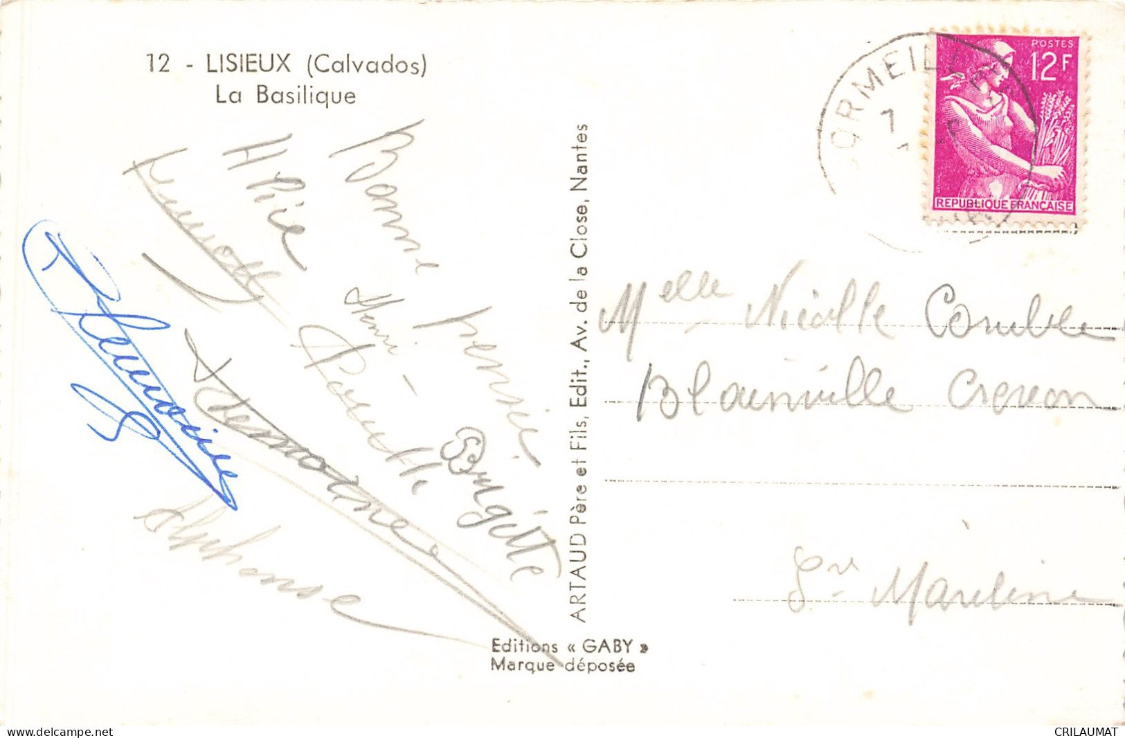 14-LISIEUX-N°T5280-B/0177 - Lisieux