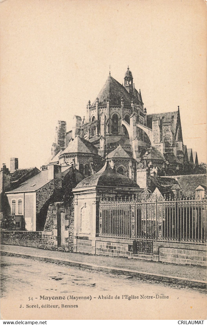 53-MAYENNE-N°T5280-B/0167 - Mayenne