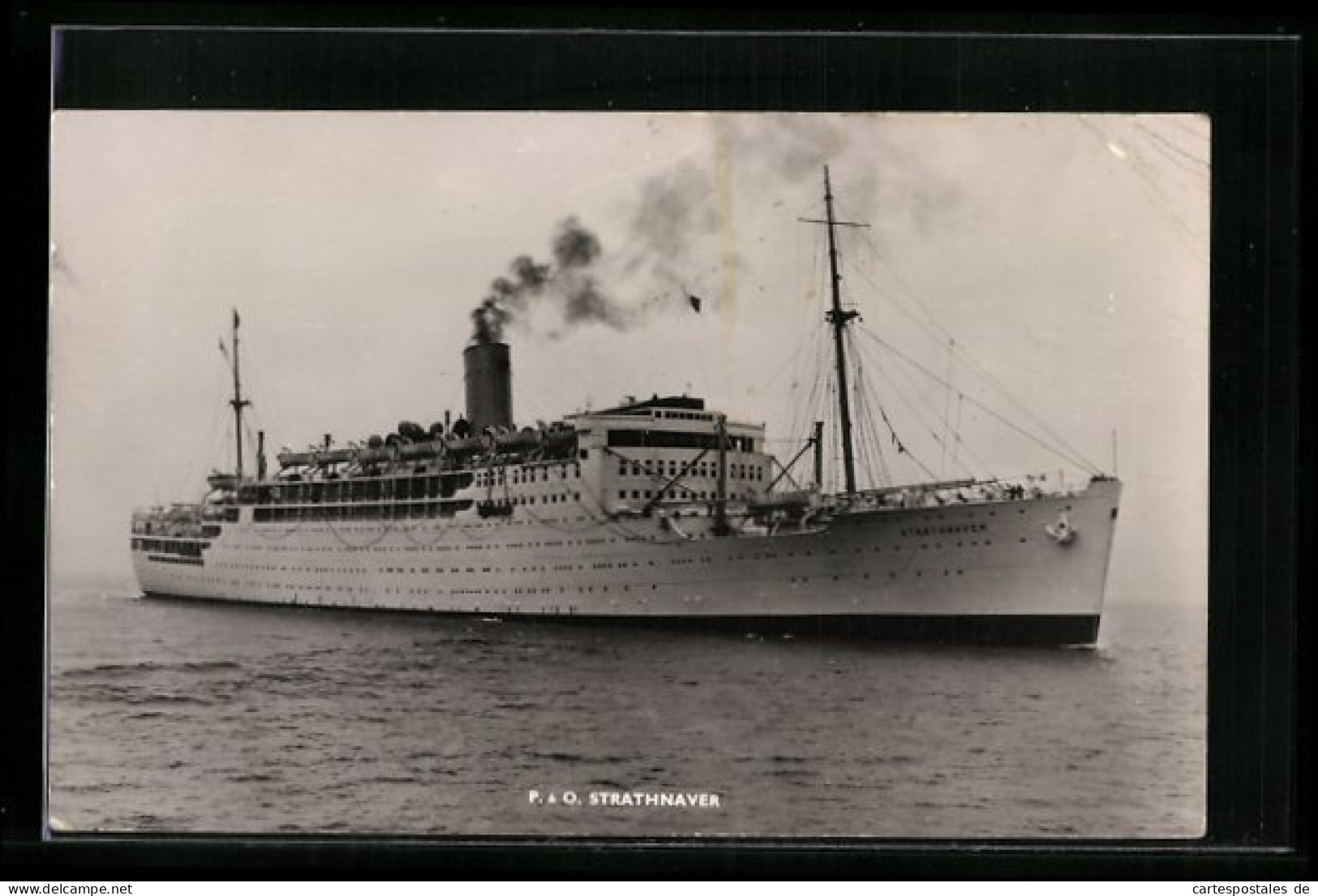 AK P. & O. Strathnaver, Passagierschiff  - Dampfer