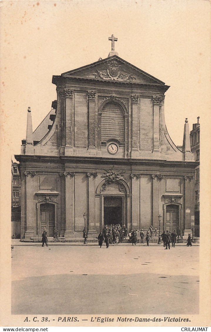 75-PARIS EGLISE NOTRE DAME DES VICTOIRES-N°T5280-B/0091 - Churches