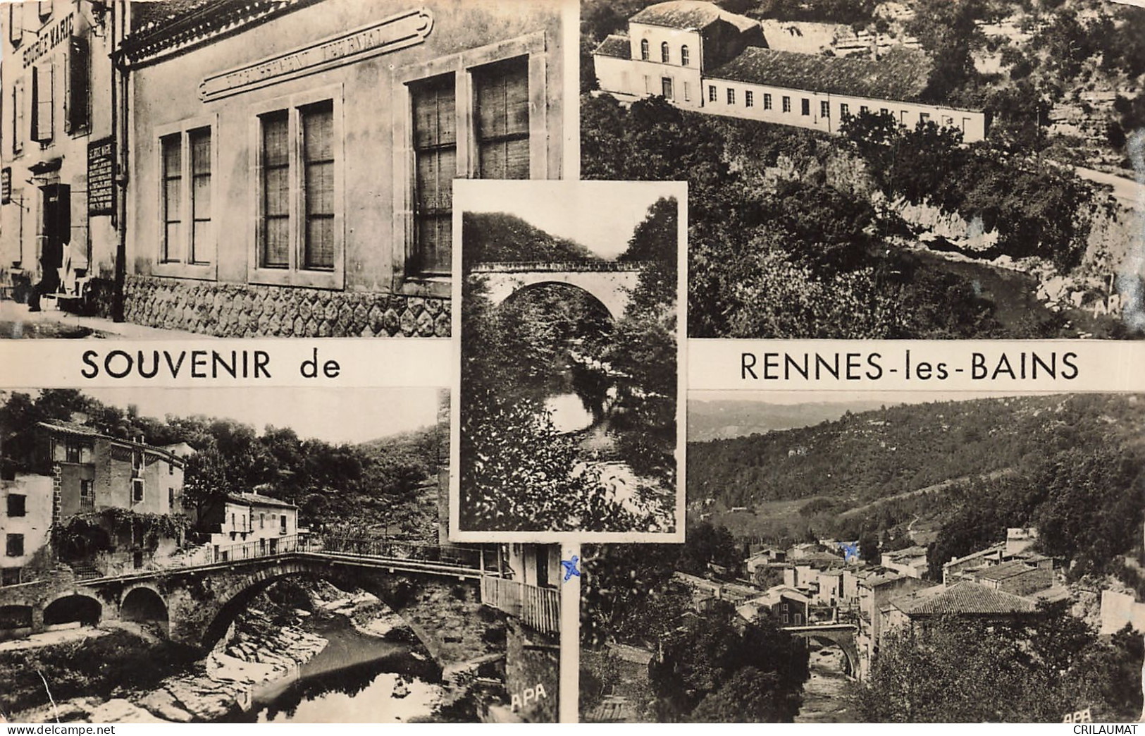 11-RENNES LES BAINS-N°T5280-F/0355 - Other & Unclassified