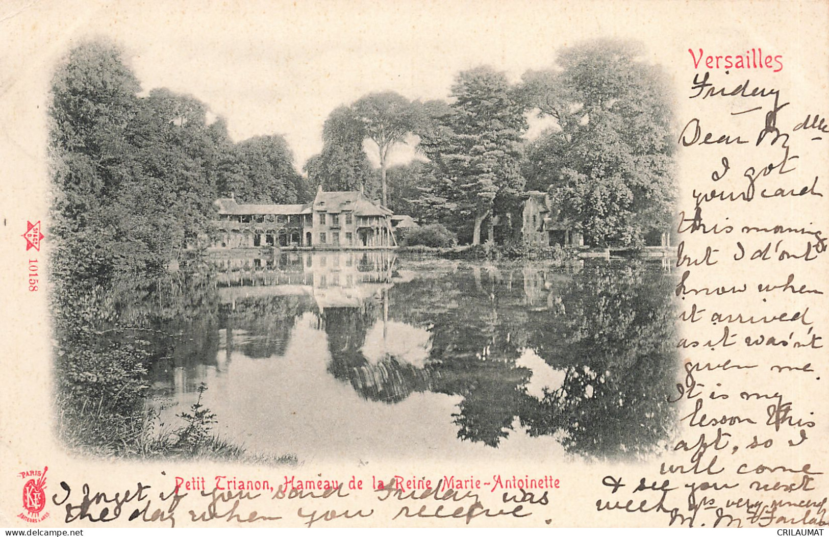 78-VERSAILLES PETIT TRIANON HAMEAU DE LA REINE MARIE ANTOINETTE-N°T5280-F/0243 - Versailles (Château)