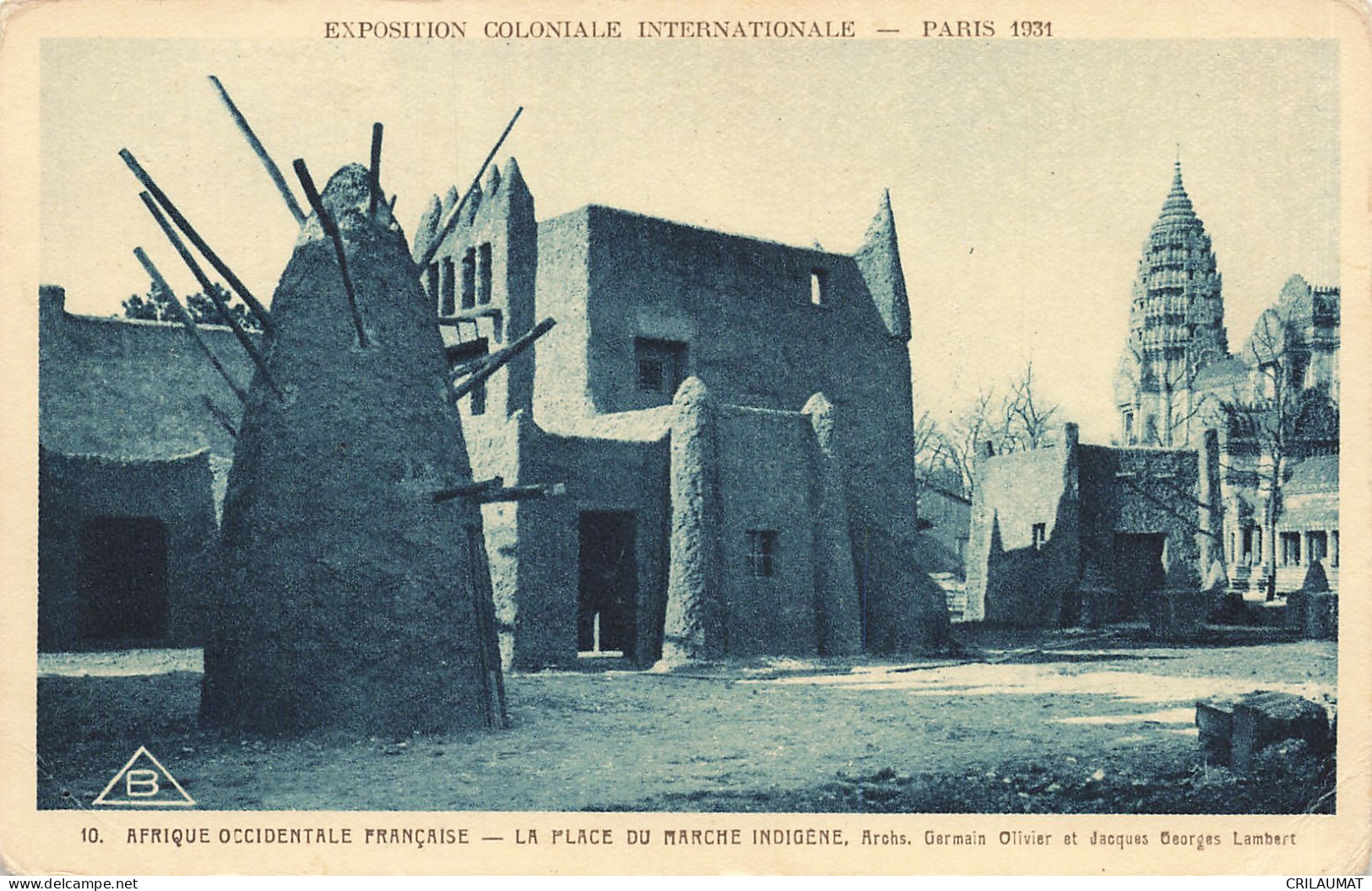 75-PARIS EXPOSITION COLONIALE INTERNATIONALE 1931 AFRIQUE-N°T5280-F/0241 - Expositions