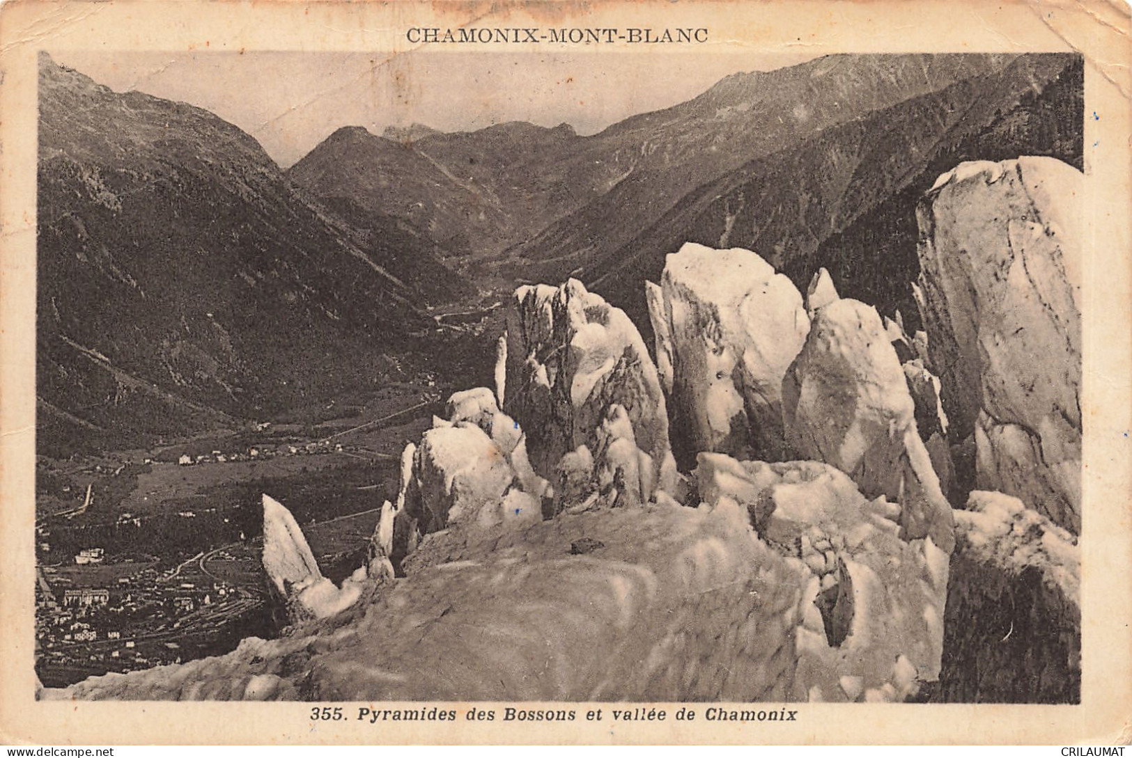 74-CHAMONIX MONT BLANC LES BOSSONS-N°T5280-F/0219 - Chamonix-Mont-Blanc