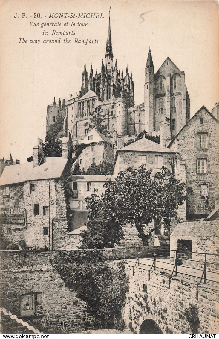 50-LE MONT SAINT MICHEL-N°T5280-F/0147 - Le Mont Saint Michel