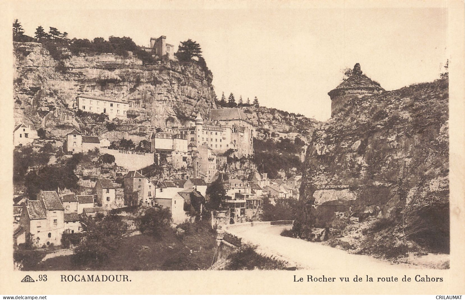 46-ROCAMADOUR-N°T5280-F/0059 - Rocamadour