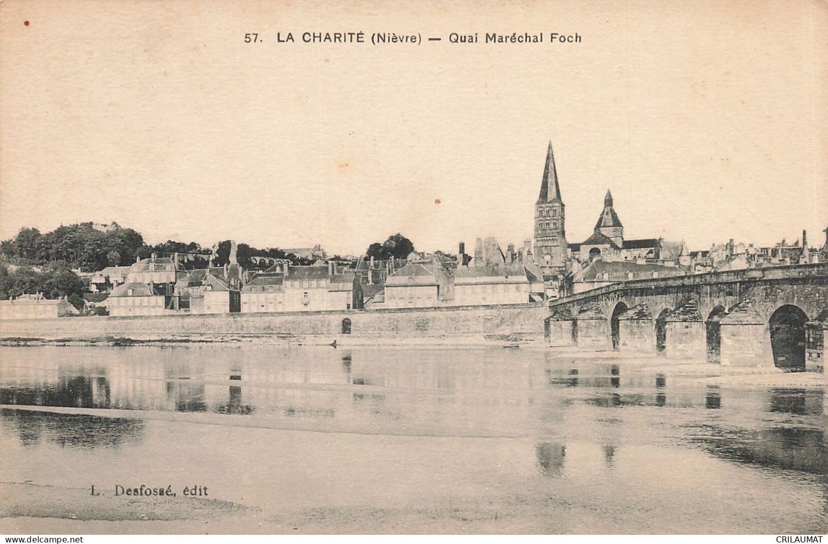 58-LA CHARITE-N°T5280-F/0029 - La Charité Sur Loire