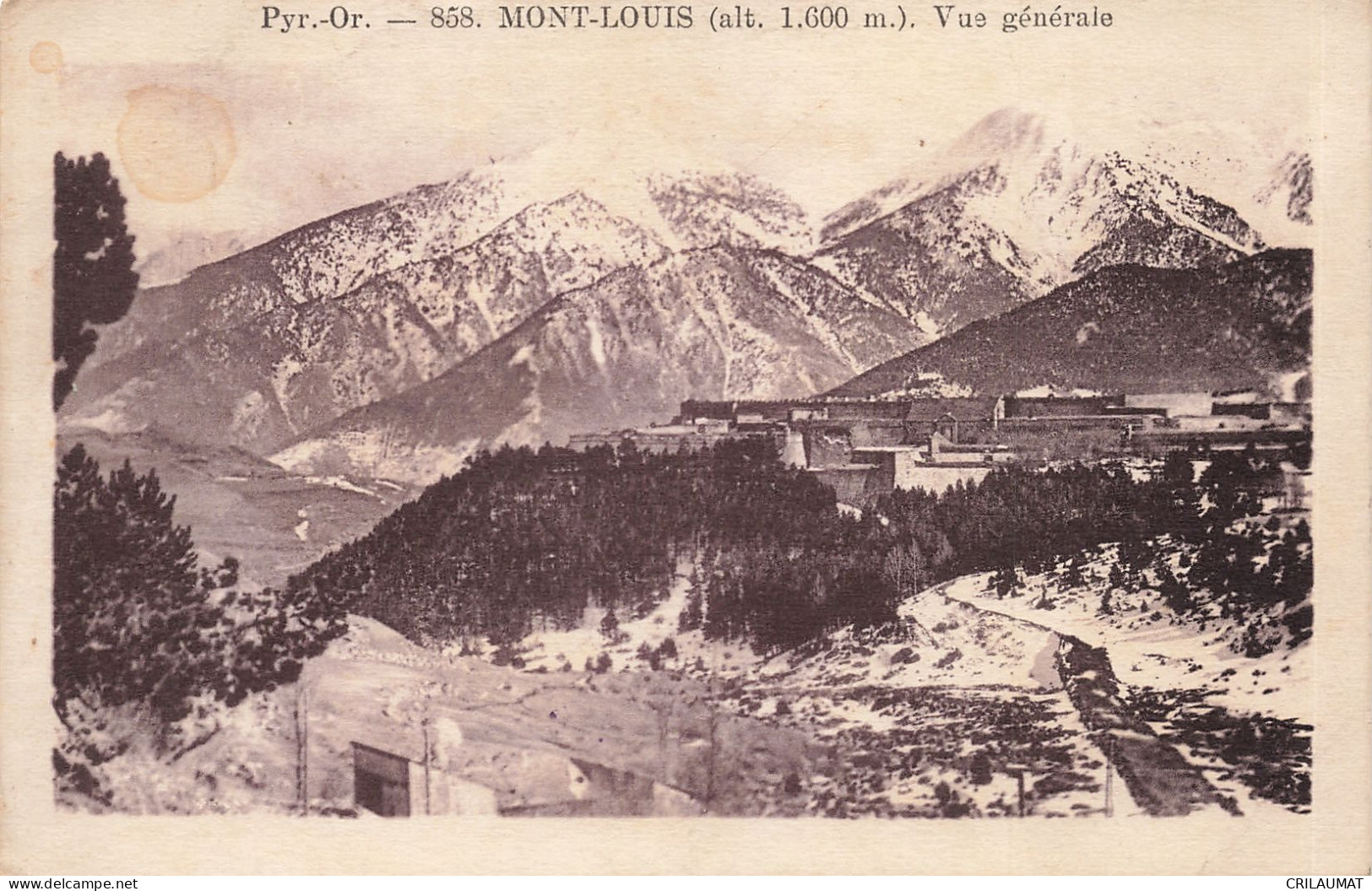 66-MONT LOUIS-N°T5280-E/0389 - Autres & Non Classés