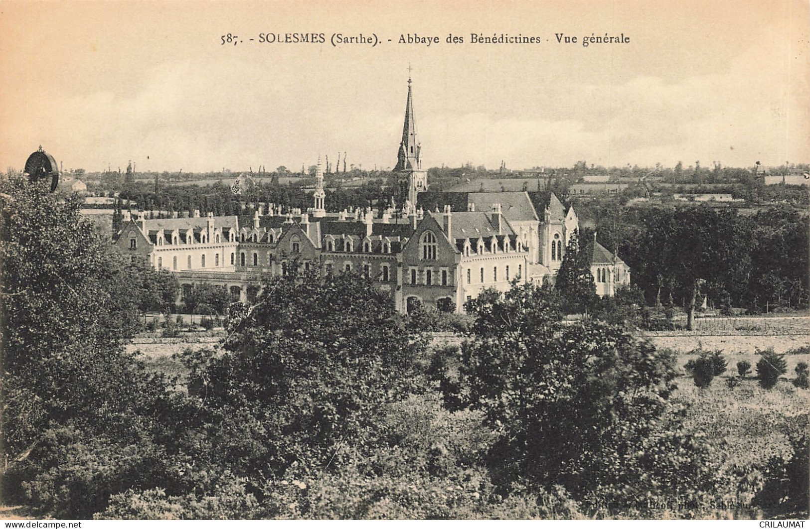 72-SOLESMES-N°T5280-E/0227 - Solesmes