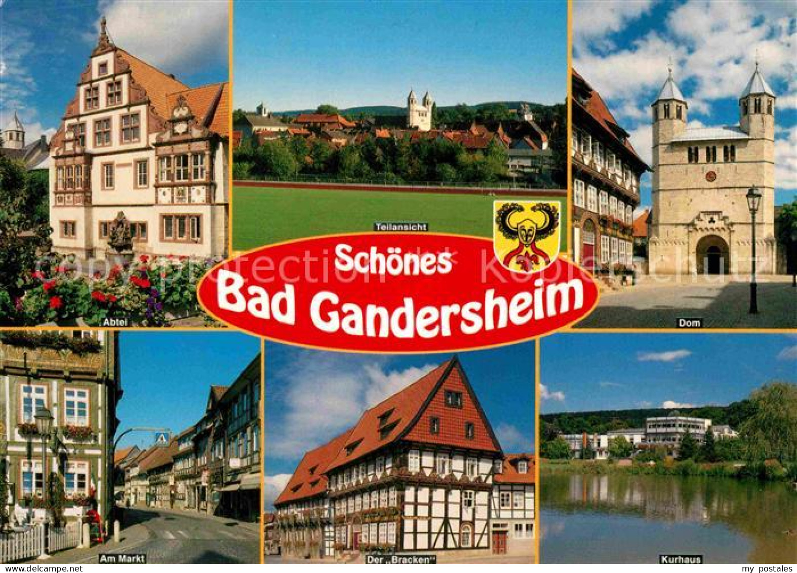 72852054 Bad Gandersheim Dom Bracken Markt Abtei Bad Gandersheim - Bad Gandersheim