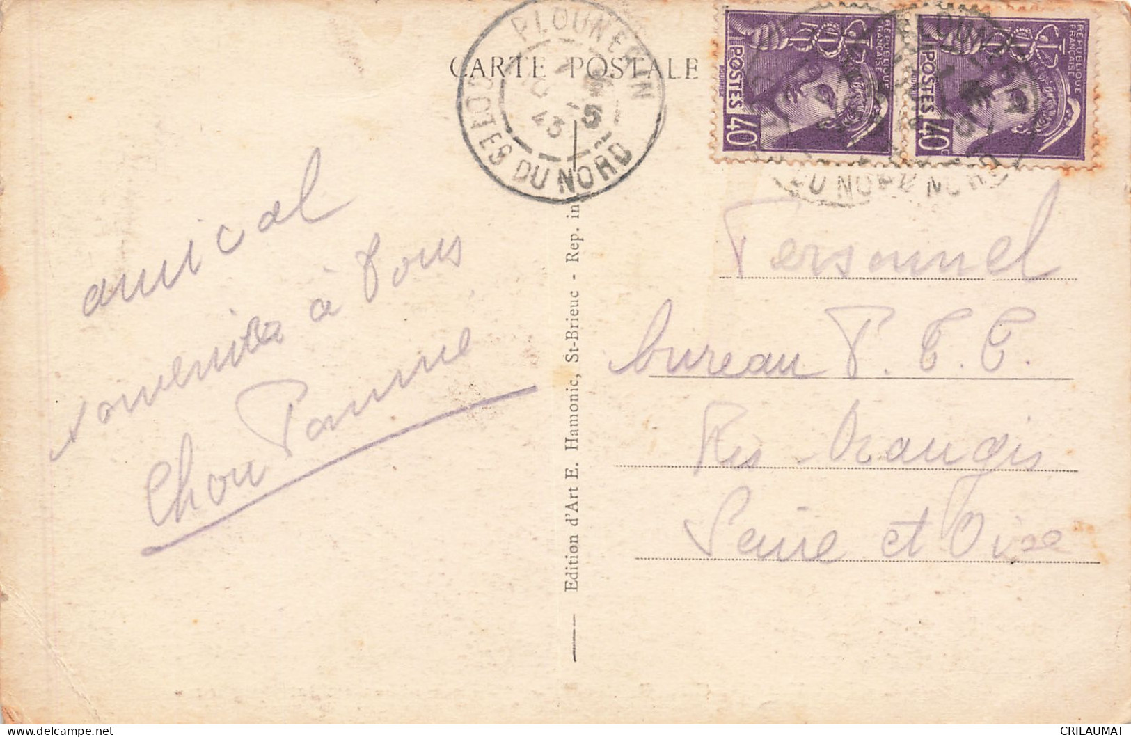 22-PLOUMANACH-N°T5280-E/0077 - Ploumanac'h