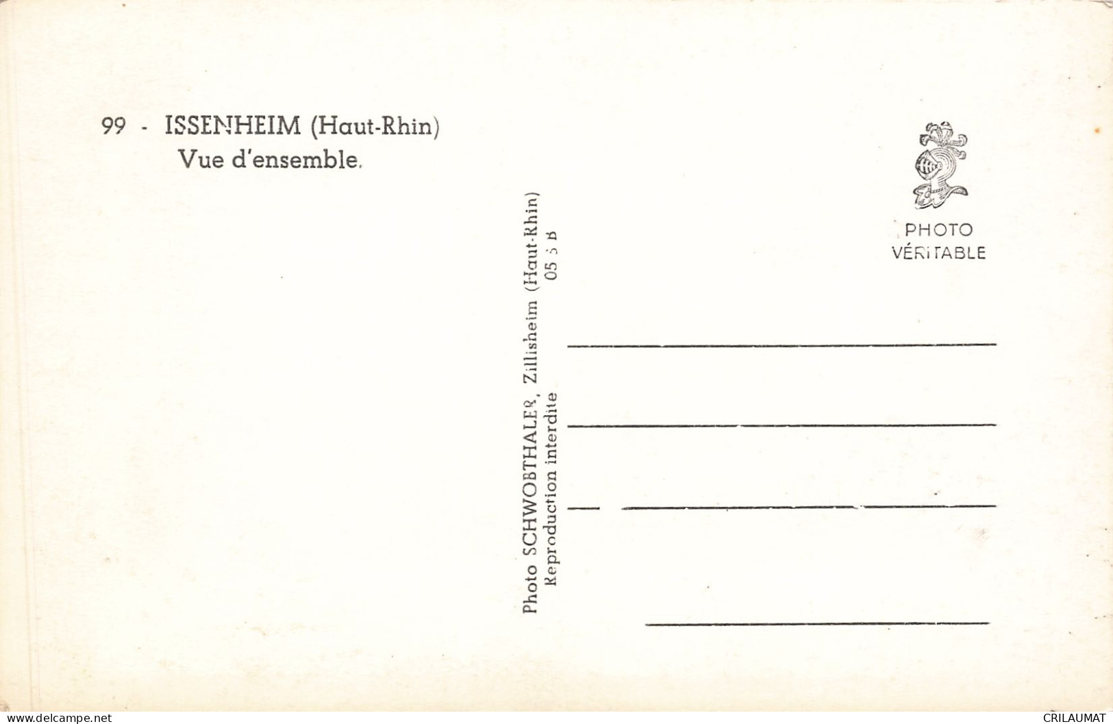 68-ISSENHEIM-N°T5280-D/0353 - Autres & Non Classés